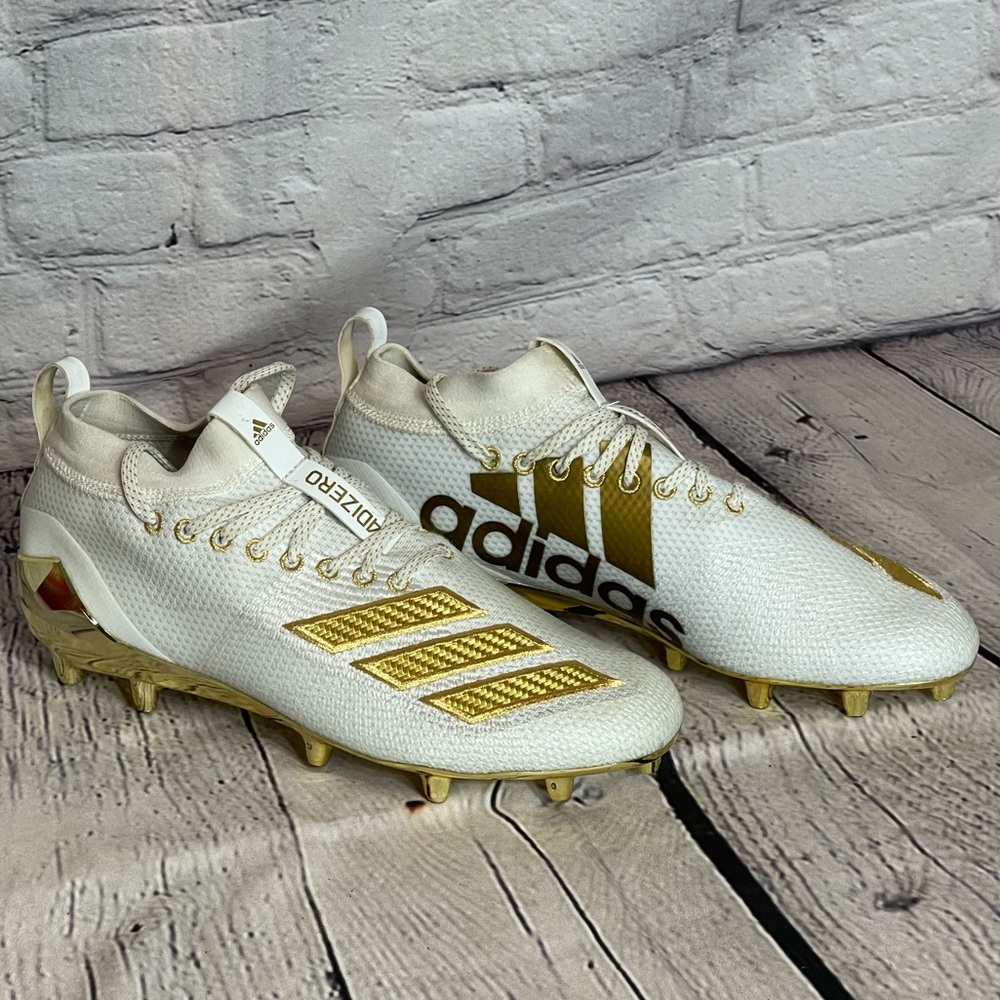 Adidas Adizero Gold Football Cleats Size 8 1/2